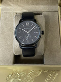 Burberry The Classic Black Dial Black Leather Strap Watch for Men - BU10003 Authentic Buy Shop Now