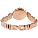 Calvin Klein Wavy White Dial Rose Gold Steel Strap Watch for Women - K9U23646 Authentic Buy Shop Now