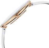 Calvin Klein Full Moon White Dial White Leather Strap Watch for Women - K8Y236L6 Authentic Buy Shop Now