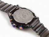 Versace Icon Active Chronograph Quartz Black Dial Black Steel Strap Watch For Men - VEZ701022 Authentic Buy Shop Now