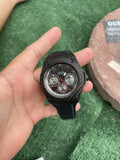 Guess Legacy Black Dial Black Rubber Strap Watch For Men - W1048G2 Authentic Buy Shop Now