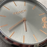 Coach Perry Grey Dial Grey Mesh Bracelet Watch for Women - 14503127 Authentic Buy Shop Now