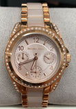 Michael Kors Blair Rose Gold Dial Two Tone Steel Strap Watch for Women - MK6175 Authentic Buy Shop Now