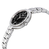Tissot T Trend Flamingo Black Dial Silver Steel Strap Watch For Women - T094.210.11.051.00 Authentic Buy Shop Now