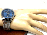 Hugo Boss Governer Blue Dial Silver Steel Strap Watch for Men - 1513487 Authentic Buy Shop Now