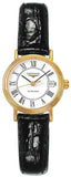 Longines Presence Automatic White Dial Black Watch for Women - L4.321.2.11.2 Authentic Buy Shop Now