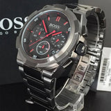 Hugo Boss Supernova Grey Dial Grey Steel Strap Watch for Men - 1513361 Authentic Buy Shop Now
