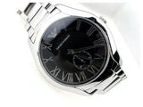 Emporio Armani Valente Quartz Black Dial Silver Steel Strap Watch For Men - AR11086 Authentic Buy Shop Now