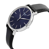 Tissot Everytime Gent Blue Dial Black Leather Strap Watch for Men - T143.410.16.041.00 Authentic Buy Shop Now