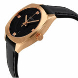 Gucci GG2570 Quartz Black Dial Black Leather Strap Watch For Women - YA142509 Authentic Buy Shop Now