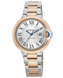 Cartier Ballon Bleu de Cartier Silver Dial Two Tone Steel Strap Watch for Women - W2BB0032 Authentic Buy Shop Now