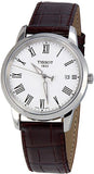 Tissot T Classic Dream White Dial Brown Leather Strap Watch for Men - T033.410.16.013.01 Authentic Buy Shop Now