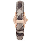 Burberry The City Pink Dial Brown Leather Strap Watch for Women - BU9236 Authentic Buy Shop Now
