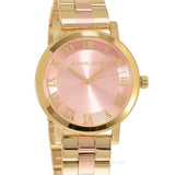 Michael Kors Norie Gold Dial Two Tone Steel Strap Watch for Women - MK3586 Authentic Buy Shop Now