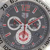 Tag Heuer Formula 1 Manchester United Special Edition Grey Dial Black Silicone Strap Watch for Men - CAZ101M.FT8024 Authentic Buy Shop Now