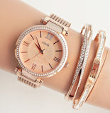 Guess Soho Rose Gold Dial Stainless Steel Watch For Women - W0638L4 Authentic Buy Shop Now