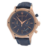 Maserati Circuito Blue Dial Blue Leather Strap Watch For Men - R8871627002 Authentic Buy Shop Now