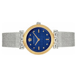 Versace Meander Blue Dial Silver Mesh Bracelet Watch for Women - VELW00520 Authentic Buy Shop Now