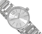 Marc Jacobs Peggy Silver Dial Silver Steel Strap Watch for Women - MBM3404 Authentic Buy Shop Now