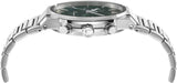 Salvatore Ferragamo Sapphire Chrono Green Dial Silver Steel Strap Watch for Men - SFME00421 Authentic Buy Shop Now
