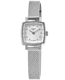 Tissot Lovely Square Silver Dial Silver Mesh Bracelet Watch For Women - T058.109.11.036.00 Authentic Buy Shop Now