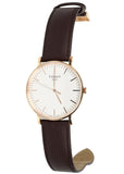 Tissot T Classic Everytime White Dial Brown Leather Strap Watch for Men - T109.610.36.031.00 Authentic Buy Shop Now