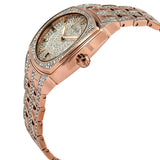 Bulova Phantom Crystal Silver Dial Two Tone Steel Strap Watch for Men - 98B324 Authentic Buy Shop Now