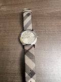 Burberry The City Nova Beige Dial Grey Leather Strap Watch for Women - BU9023 Authentic Buy Shop Now