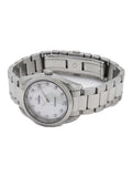 Omega Seamaster Aqua Terra Quartz Diamonds Mother of Pearl Dial Silver Steel Strap Watch for Women - 220.10.28.60.55.001 Authentic Buy Shop Now