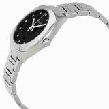 Gucci GG2570 Diamonds Black Dial Silver Steel Strap Watch For Women - YA142503 Authentic Buy Shop Now