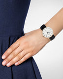 Daniel Wellington Classic Petite Cornwall White Dial Black Nylon Strap Watch For Women - DW00100252 Authentic Buy Shop Now
