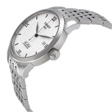 Tissot Le Locle Double Happiness Automatic Silver Dial Silver Steel Strap Watch For Men - T41.1.833.50 Authentic Buy Shop Now