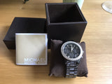Michael Kors Runway Black Dial Black Steel Strap Watch for Women - MK5190 Authentic Buy Shop Now