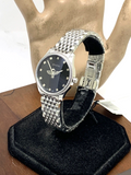 Gucci G Timeless Quartz Black Dial Silver Steel Strap Watch For Women - YA1265020 Authentic Buy Shop Now