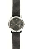 Burberry Heritage Grey Dial Black Leather Strap Watch for Men - BU9024 Authentic Buy Shop Now