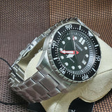 Citizen Mechanical Black Dial Silver Steel Strap Watch For Men - NJ0120-81E Authentic Buy Shop Now