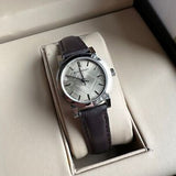Burberry The City Beige Dial Brown Leather Strap Watch for Women - BU9208 Authentic Buy Shop Now