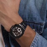 Guess Headliner Multifunction Black Dial Black Steel Strap Watch For Men - GW0572G3 Authentic Buy Shop Now