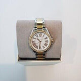 Michael Kors Kacie Three Hand Silver Dial Two Tone Steel Strap Watch for Women - MK6931 Authentic Buy Shop Now