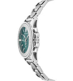 Versace Greca Action Chronograph Quartz Green Dial Silver Steel Strap Watch for Men - VE3J00422 Authentic Buy Shop Now
