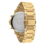 Tommy Hilfiger Iconic Quartz White Dial Gold Steel Strap Watch for Men - 1791538 Authentic Buy Shop Now
