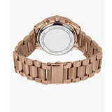 Michael Kors Brinkley Rose Gold Dial Rose Gold Steel Strap Watch for Women - MK6204 Authentic Buy Shop Now