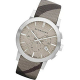 Burberry The City Smoked Brown Dial Brown Leather Strap Watch for Men - BU9361 Authentic Buy Shop Now
