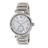 Michael Kors Skylar Silver Dial Silver Steel Strap Watch for Women - MK5866 Authentic Buy Shop Now
