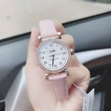 Coach Madison White Dial Pink Leather Strap Watch for Women - 14503395 Authentic Buy Shop Now