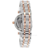 Tory Burch Classic T White Dial Two Tone Steel Strap Watch for Women - TBW9011 Authentic Buy Shop Now