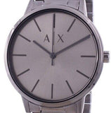 Armani Exchange Cayde Analog Grey Dial Grey Steel Strap Watch For Men - AX2722 Authentic Buy Shop Now