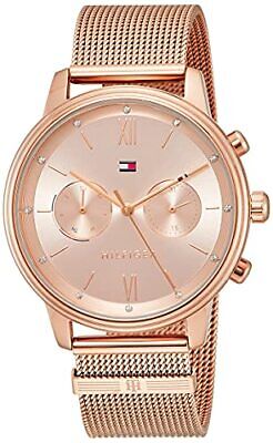 Tommy Hilfiger Blake Quartz Gold Dial Gold Mesh Bracelet Watch for Women - 1782303 Authentic Buy Shop Now