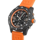Breitling Endurance Pro Black Dial Orange Rubber Strap Watch for Men - X82310A51B1S1 Authentic Buy Shop Now