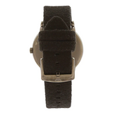 Emporio Armani Luigi Analog Brown Dial Black Leather Strap Watch For Men - AR11156 Authentic Buy Shop Now